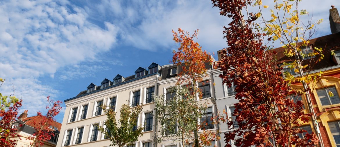 Façade de maisons